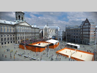 Host city venue - Amsterdam - FIVB Beach Volleyball World Championships The Netherlands 2015