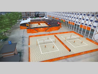 Host city venue - Apeldoorn - FIVB Beach Volleyball World Championships The Netherlands 2015